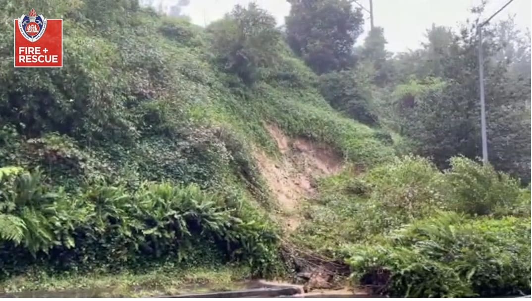 An image relating to the news item Multiple landslides - VIDEOS