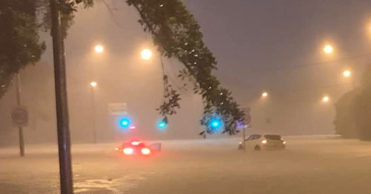 An image relating to the news item People rescued from floodwaters