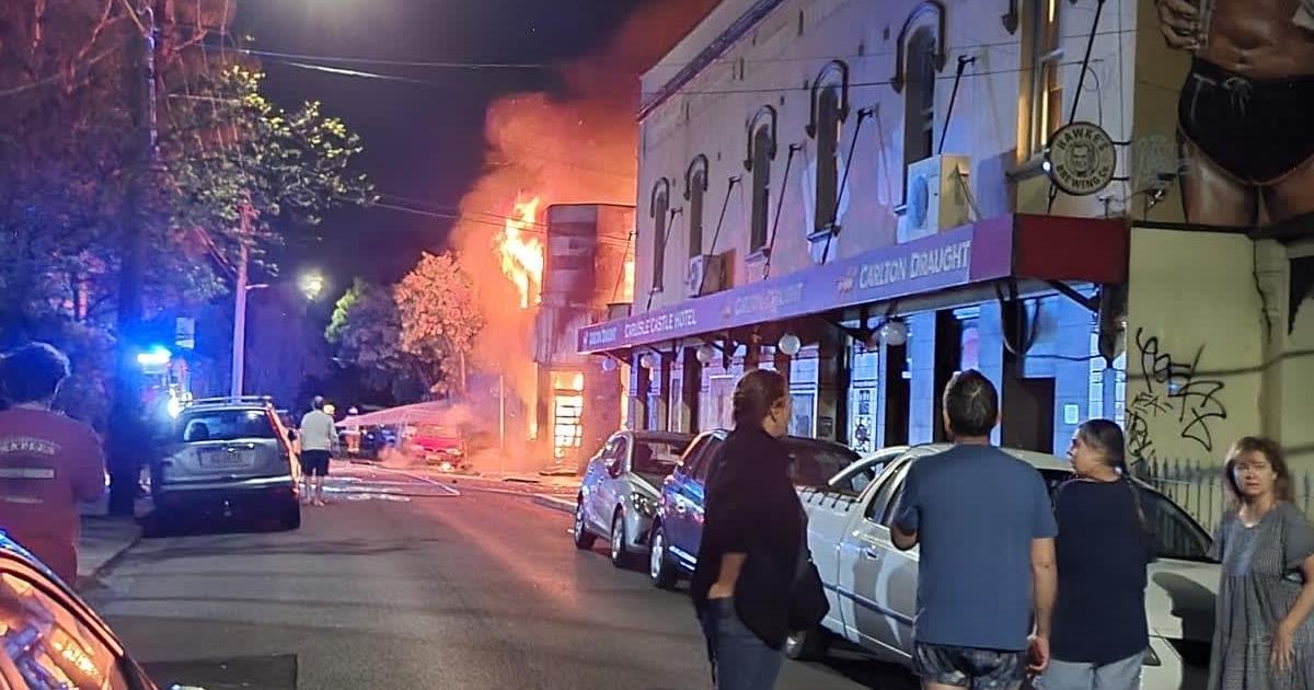 An image relating to the news item Boardinghouse fire