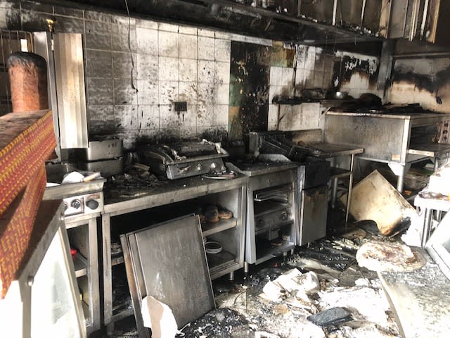 An image relating to the news item Nearby properties saved from Kebab shop fire