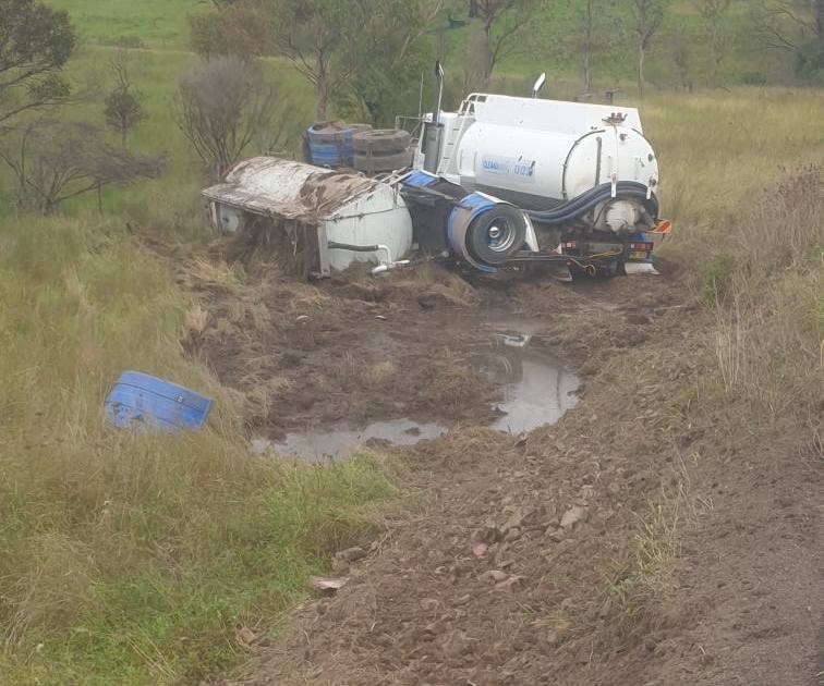 An image relating to the news item  Truck Crash 