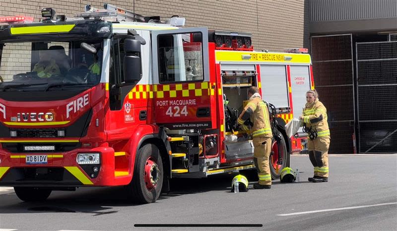An image relating to the news item Hazmat emergency at shopping centre