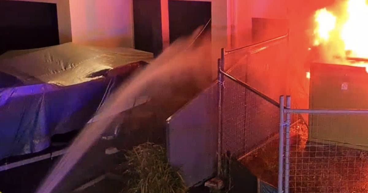 An image relating to the news item Electrical Kiosk Fire