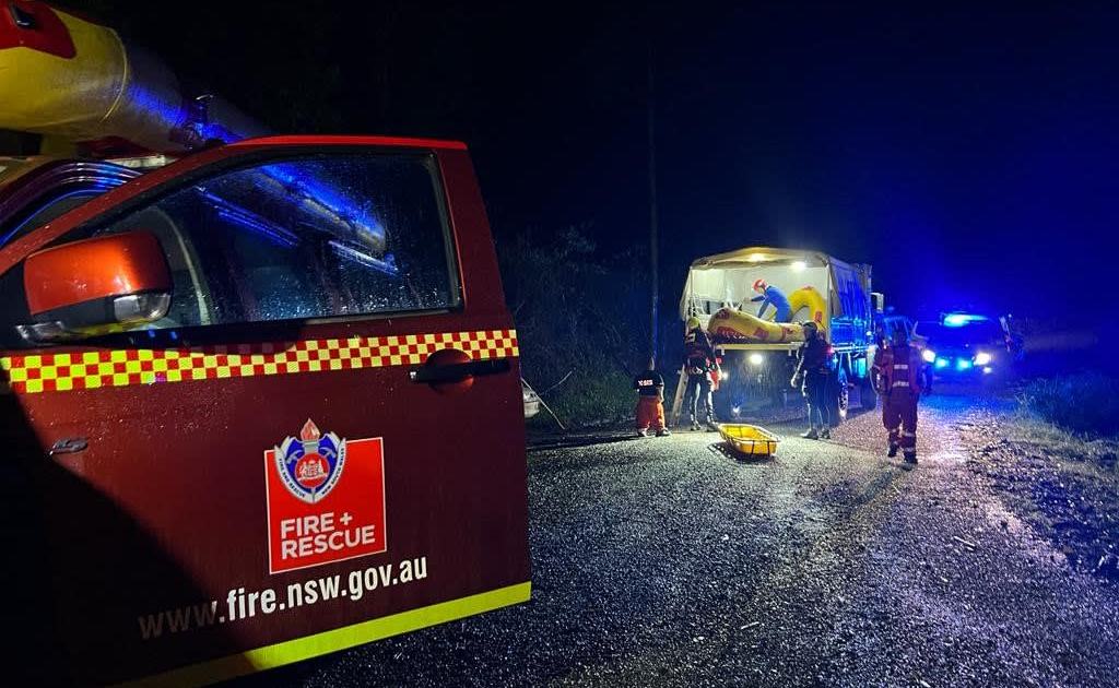 An image relating to the news item Five-hour remote rescue, elderly man saved
