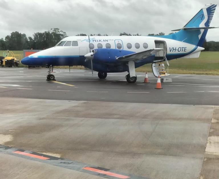 An image relating to the news item Minor Fire on Aircraft