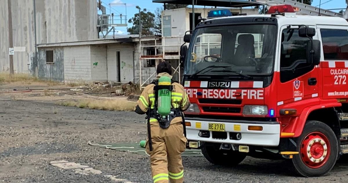 An image relating to the news item Weighbridge Fire
