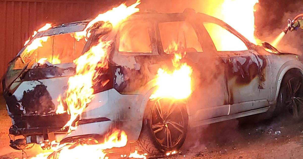 An image relating to the news item Car fire overnight in Girraween