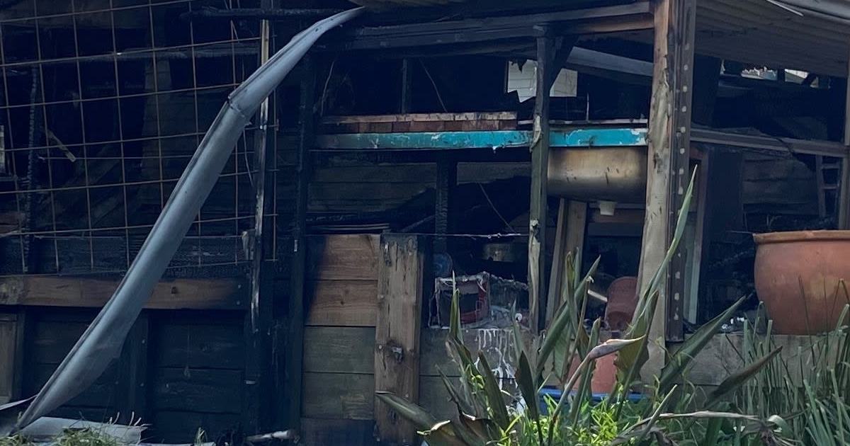 An image relating to the news item Man fighting for life after house fire