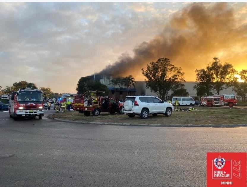 An image relating to the news item Wrecking yard destroyed by fire