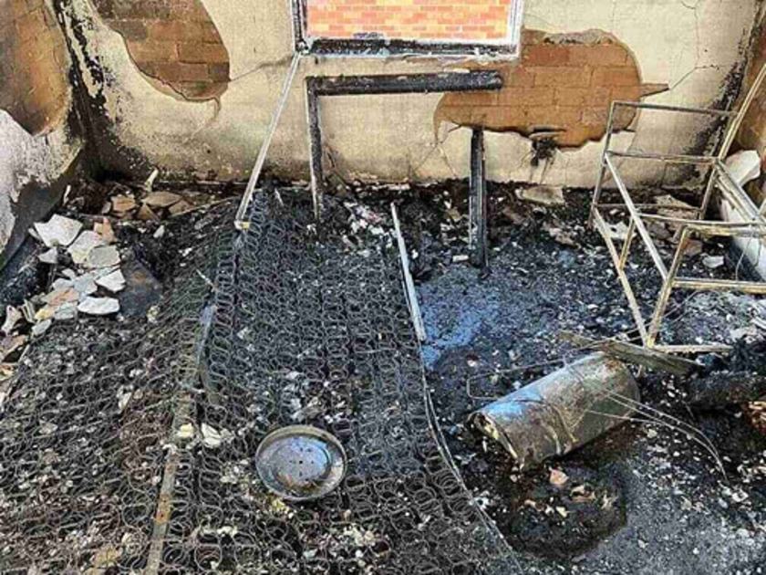 An image relating to the news item FRNSW firefighters rescue man from burning unit