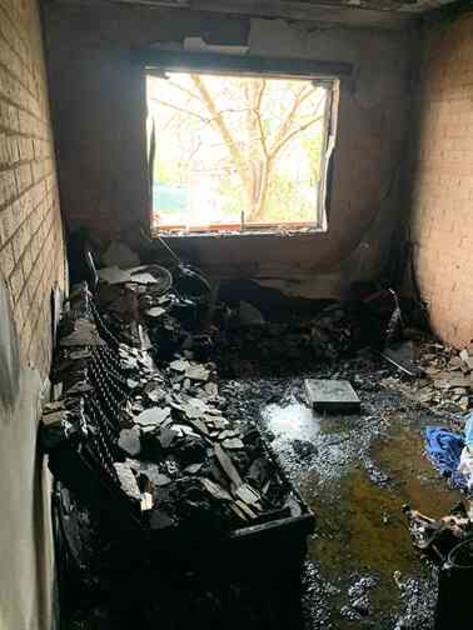 An image relating to the news item Heater warning after fire damages residential unit