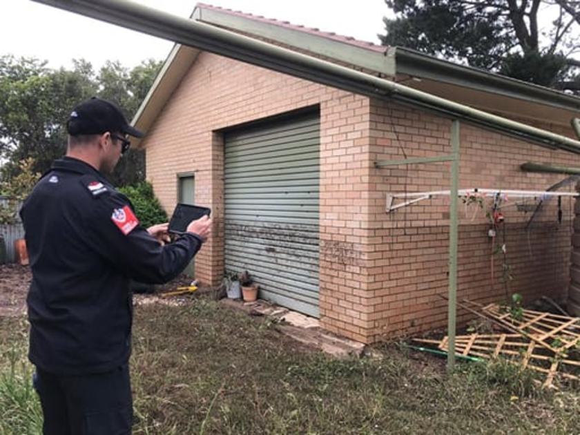 An image relating to the news item FRNSW carries out rapid damage assessments in flood zones - VIDEO