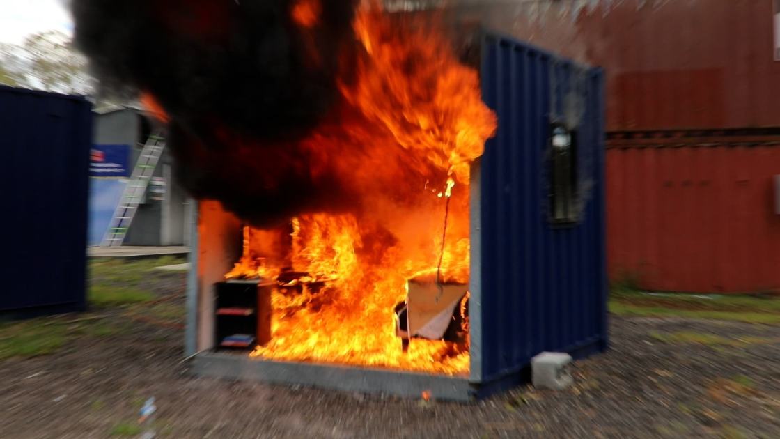 An image relating to the news item MEDIA ALERT: House fire demo reinforces the need to prioritise safety this Christmas - VIDEO
