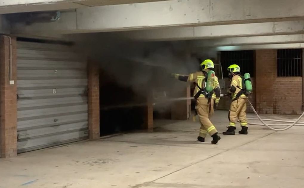 An image relating to the news item ***VISION ALERT - Homemade battery charger sparks another lithium-ion blaze, 14th in last nine days 