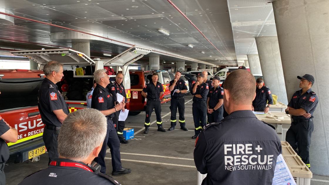 An image relating to the news item Fire and Rescue NSW deploys strike teams to South Coast flood zone - VIDEO
