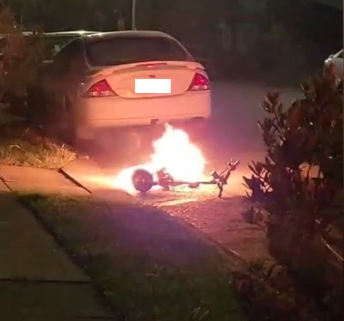 An image relating to the news item ***VISION ALERT: Spate of lithium-ion fires and NSW Government survey sparks community wakeup call on battery risks