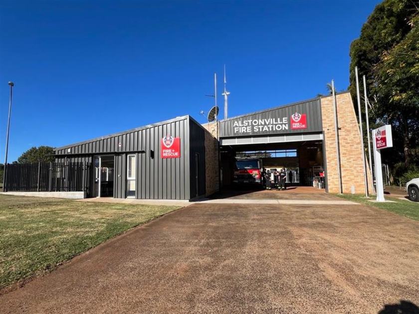 An image relating to the news item Northern Rivers emergency protection enhanced with $2 million upgrade at Alstonville fire station