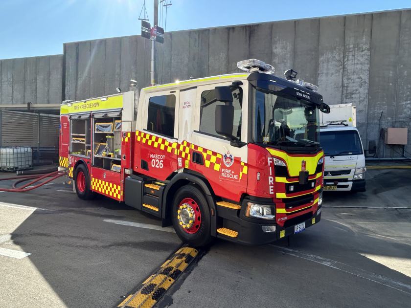 An image relating to the news item New Million-dollar fire truck to protect Sydney’s inner south