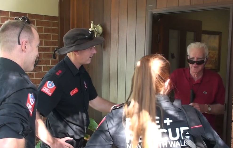 An image relating to the news item Central Coast firefighters protect their local community from home fires
