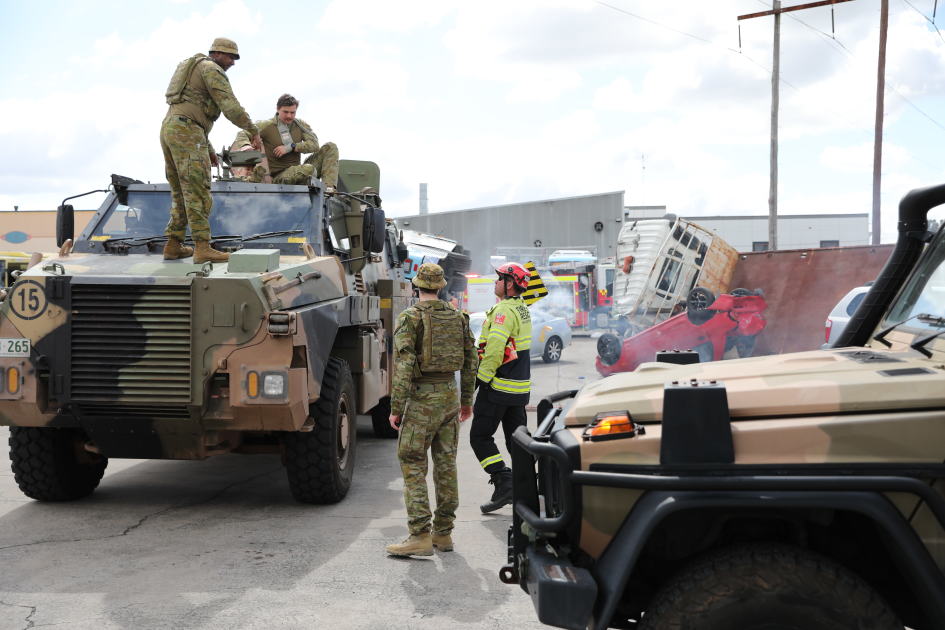 An image relating to the news item FRNSW leads multi-agency exercise, boosting collaboration and skills