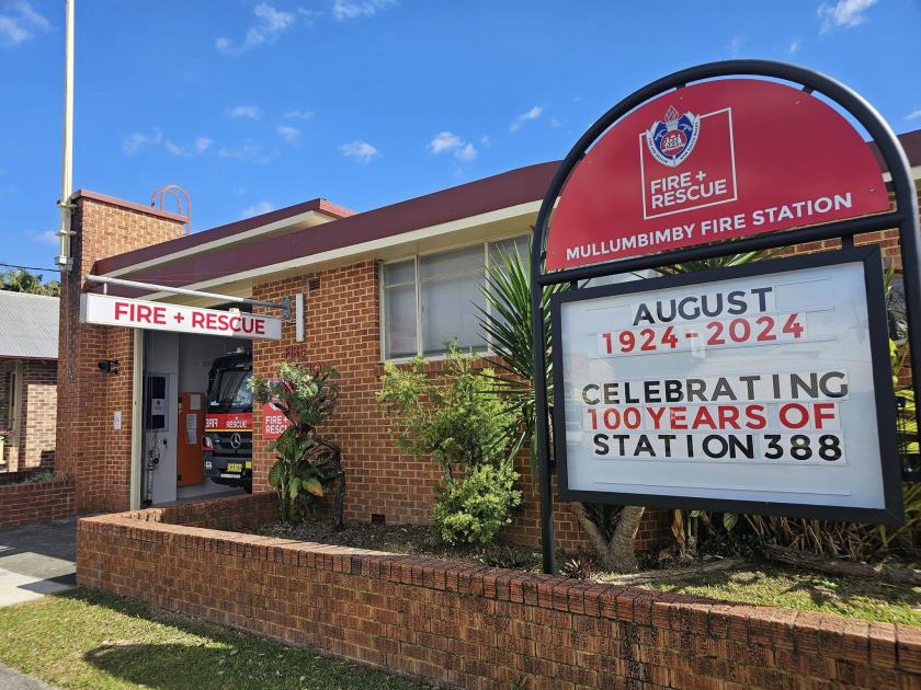 An image relating to the news item Mullumbimby Fire Station set to celebrate 100 years of operation