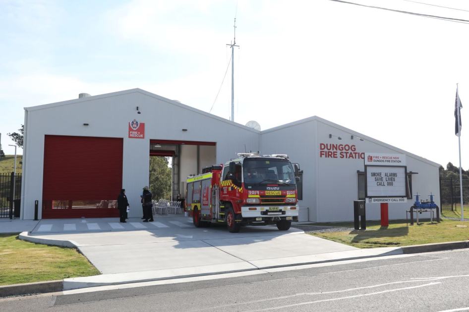 An image relating to the news item New $4.2m Fire and Rescue NSW Station opens at Dungog