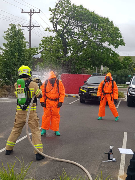 An image relating to the news item Valuable training exercise for firefighters at Braidwood Multipurpose Service - VIDEO
