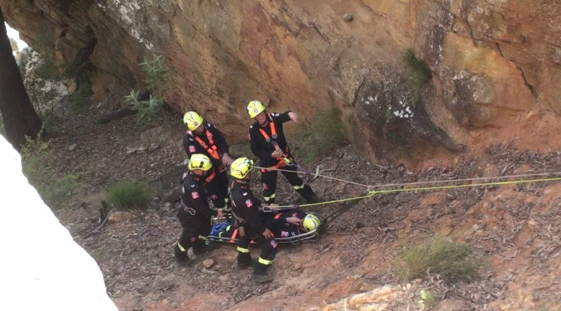 An image relating to the news item Firefighters trial new training course to hone specialist rescue skills - VIDEO