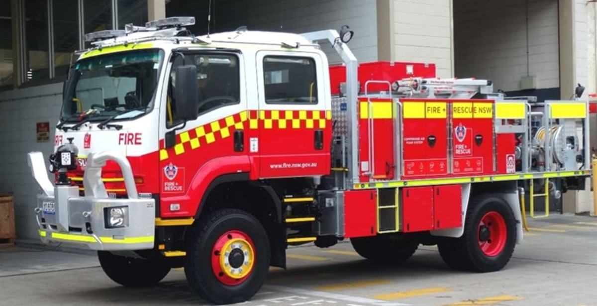 An image relating to the news item Fire and Rescue NSW deploys Strike Team to Victorian bushfire zone