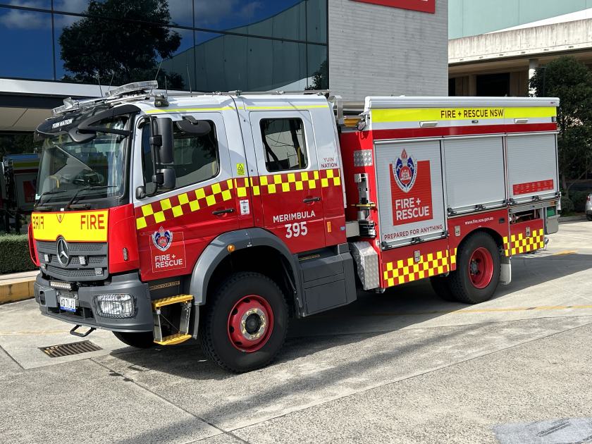 An image relating to the news item New multi-purpose fire truck proving its worth on the state’s far South Coast 