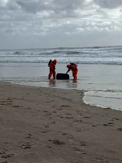 An image relating to the news item Firefighters deal with unusual Hazmat threat
