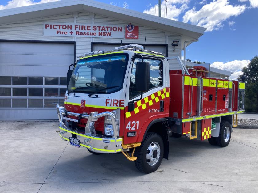 An image relating to the news item New Light Bushfire Tanker