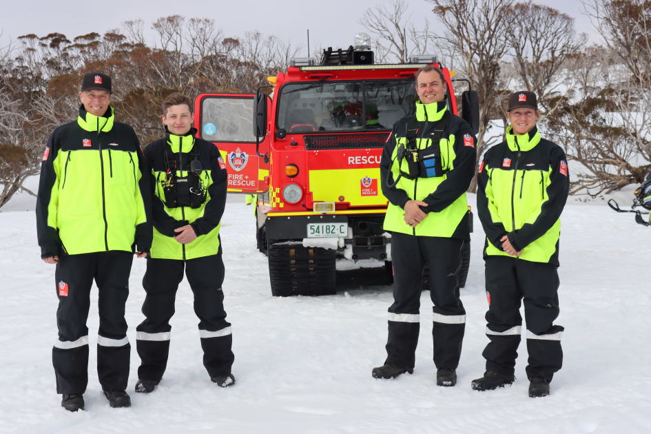 An image relating to the news item Snow-goers urged to “Be Fire Safe” this winter