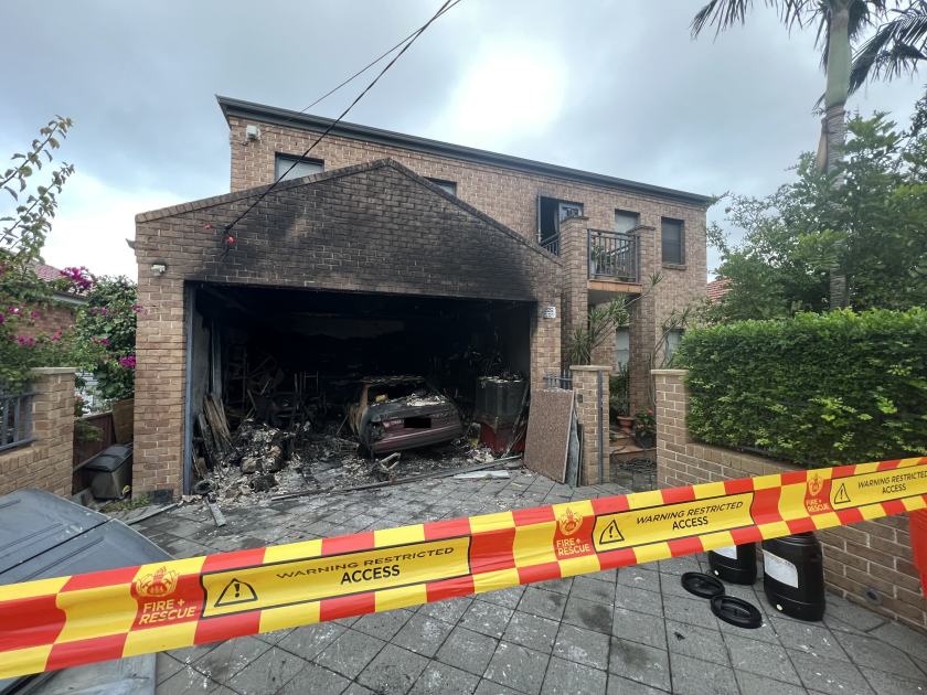 An image relating to the news item e-bike explodes in flames, spreads to home - VIDEO