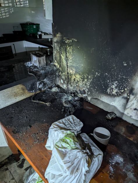 An image relating to the news item Lithium-ion battery sparks unit fire in Sydney