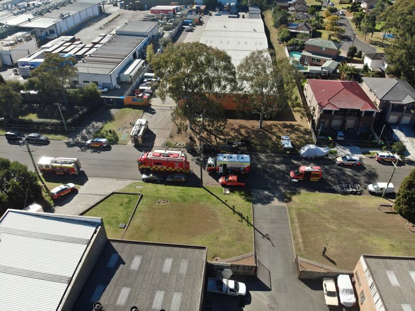 An image relating to the news item Chemical Spill Update in Sydney