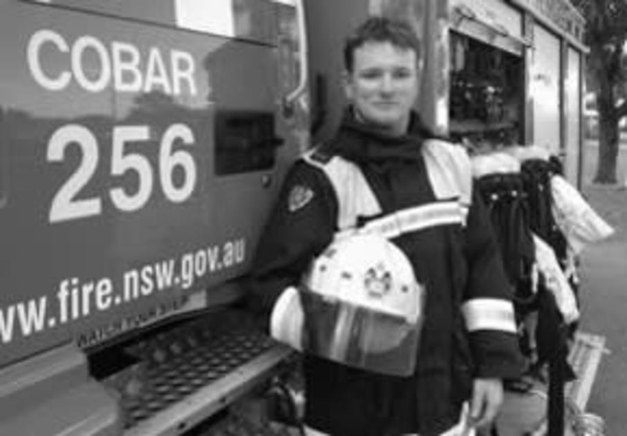 An image relating to the news item Fire and Rescue NSW honours a fallen hero