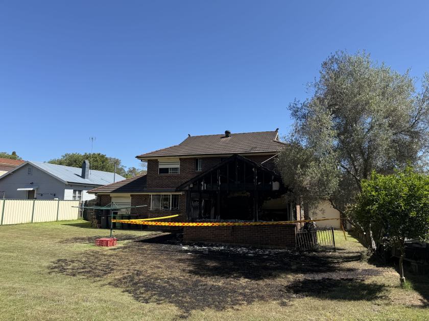 An image relating to the news item Woman suffers severe burns in house fire