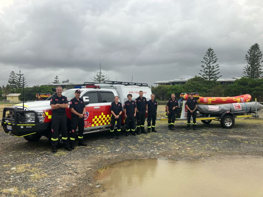 An image relating to the news item Fire and Rescue NSW supports SES-led emergency response in Northern NSW