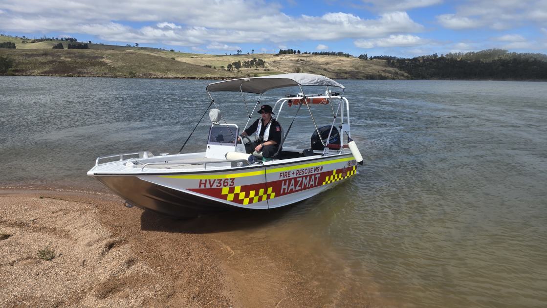 An image relating to the news item Upgraded vessel launched to protect against water pollution