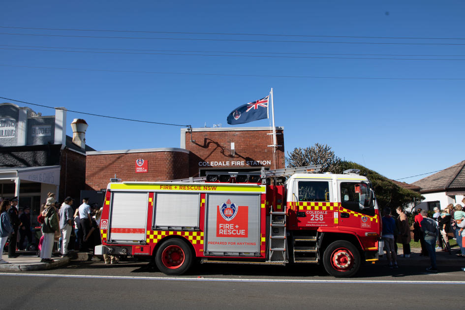 An image relating to the news item - Crew gives a big ‘thumbs up’ to refurbished Coledale Fire Station