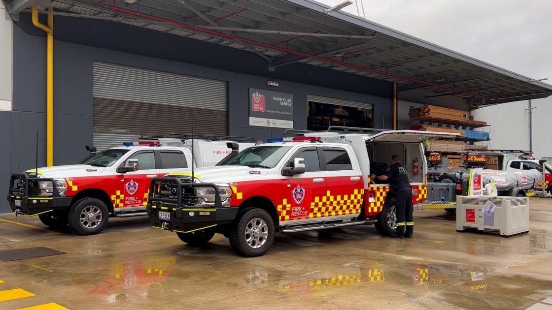 An image relating to the news item Fire and Rescue NSW deploys Strike Teams to support Cyclone Alfred emergency efforts