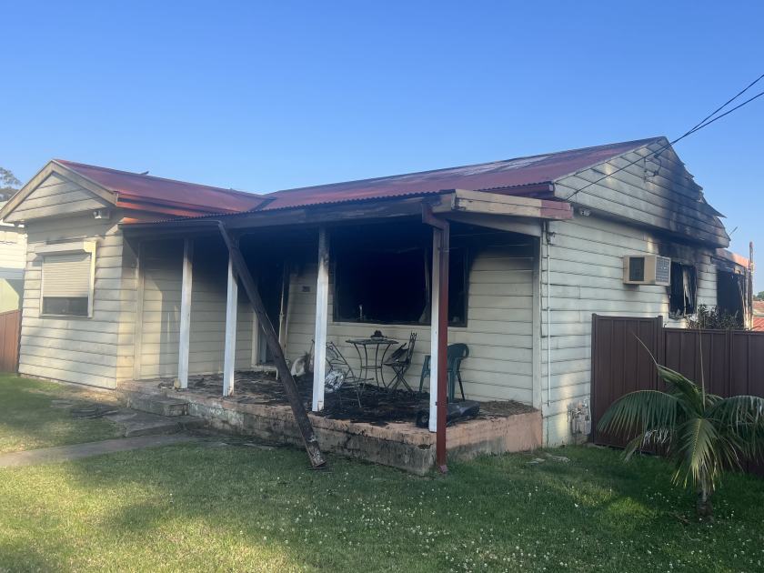 An image relating to the news item Fire and Rescue NSW establishes cause of house fire which injured pregnant woman