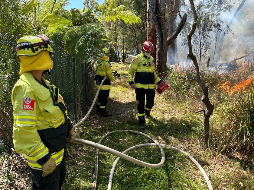 An image relating to the news item Fire and Rescue NSW conducts hazard reduction burns ahead of Total Fire Ban