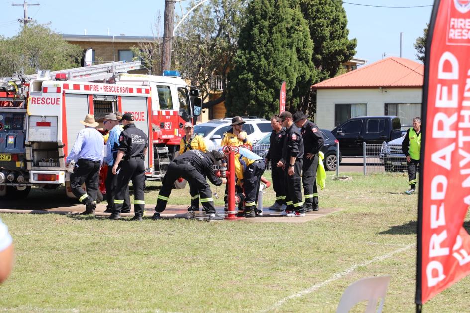 An image relating to the news item Firefighters put to the test this weekend during regional championships