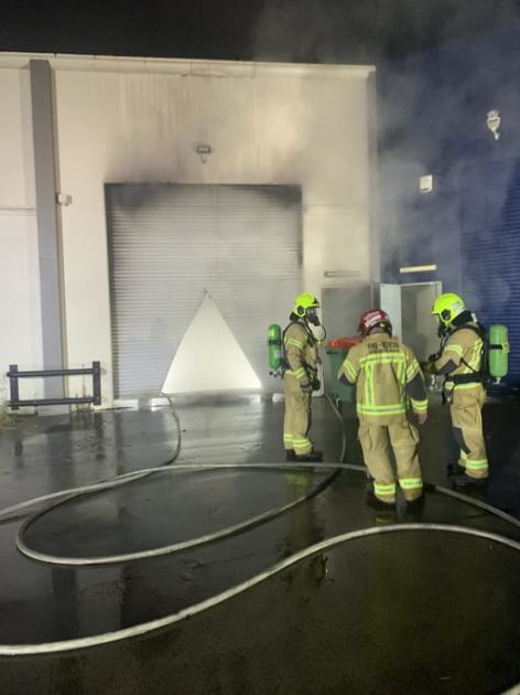 An image relating to the news item Fire Investigators determining cause of therapy business blaze