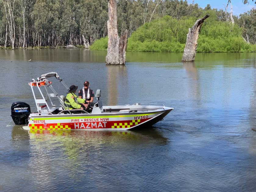 An image relating to the news item Upgraded vessel launched to protect against water pollution