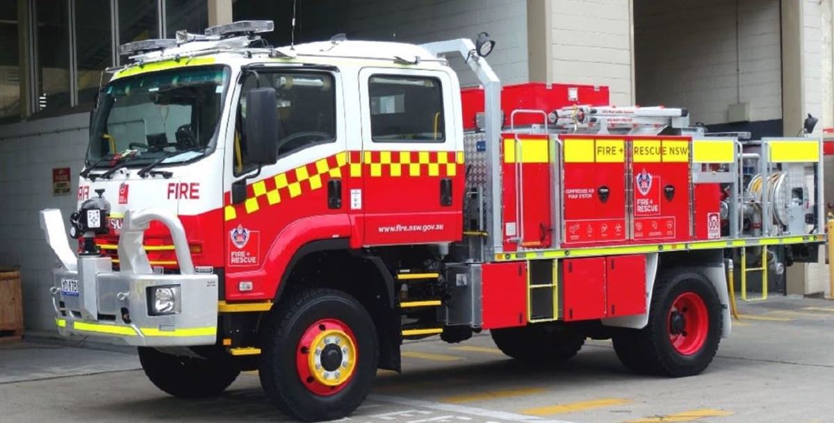 An image relating to the news item New $530,000 Bushfire Tanker arrives in station