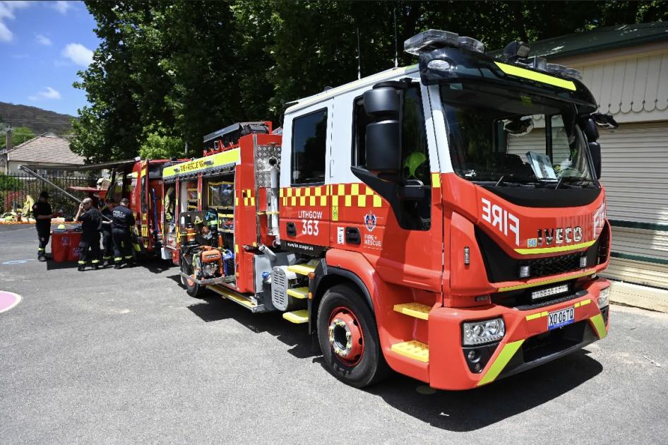 An image relating to the news item New $470,000 firefighting truck for Lithgow