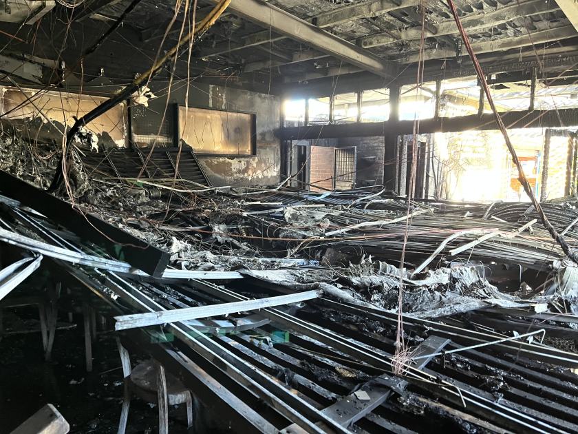 An image relating to the news item Fire and Rescue NSW crews extinguish blaze in historic pub